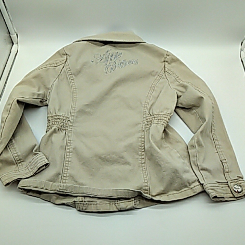 Apple Bottom Jeans baby jacket tan 10/11 XS - Picture 6 of 8